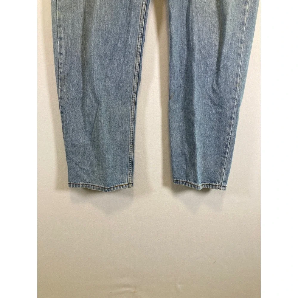 90s‎ Dad Core Levi's 550 Mens 38x32 Light Wash Relaxed Fit Tapered Leg Jeans